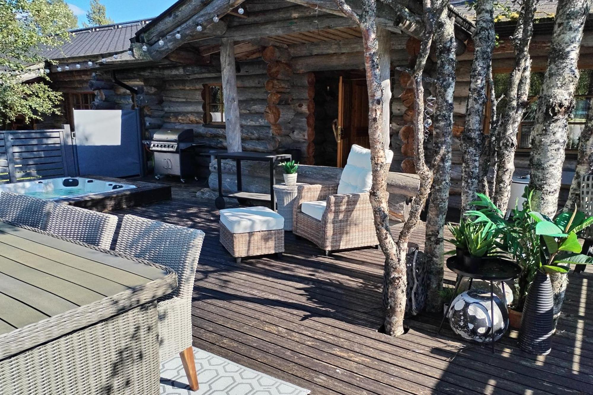 Kuukkeli Log Houses Teerenpesae - Premium Suite A48 Saariselka Exterior photo